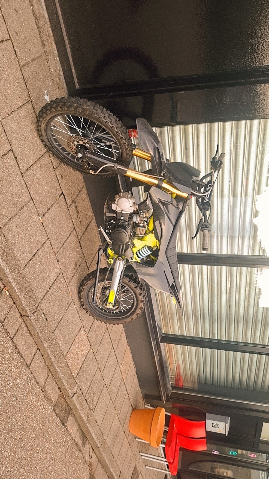 Pitbike/crossmotor 125cc - Zo goed als nieuw!, Ophalen, 125 cc, Ultra Motocross, Schijfrem