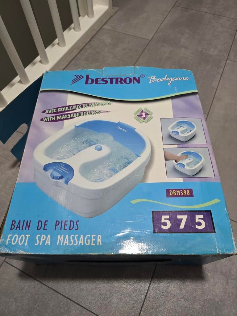 Bestron Bodycare Voet Spa Massager DBM398, Ophalen of Verzenden, Zo goed als nieuw, Hand- en Voetverzorging