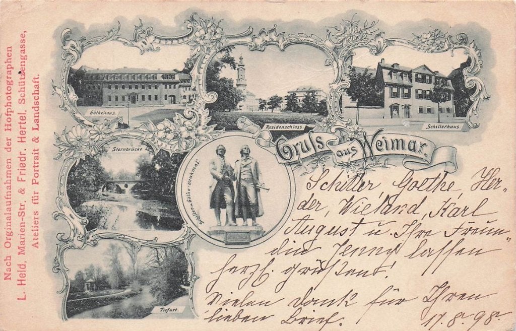 702-109-045 Weimar, Verzenden, Voor 1920, Duitsland