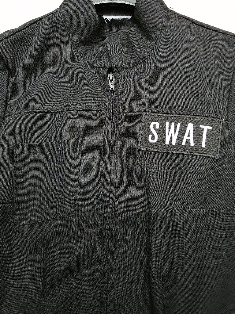 SWAT Outfit / Jurk - Maat 36 / S - Zwart - Carnaval, Kleding | Dames, Carnavalskleding en Feestkleding, Carnaval, Verzenden, Zo goed als nieuw