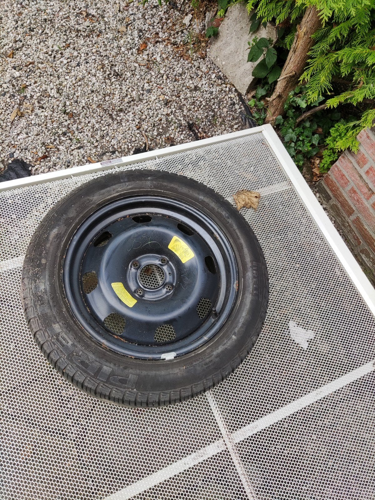 Reservewiel met Pirelli band, Ophalen of Verzenden, Gebruikt