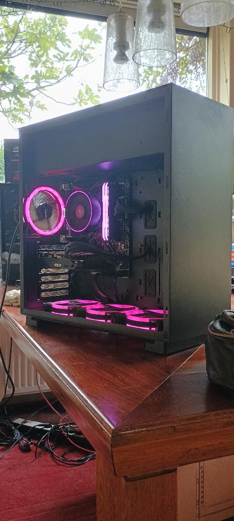 Gaming pc 1070, Ophalen, Sharkoon, AMD Ryzen 7, Gaming