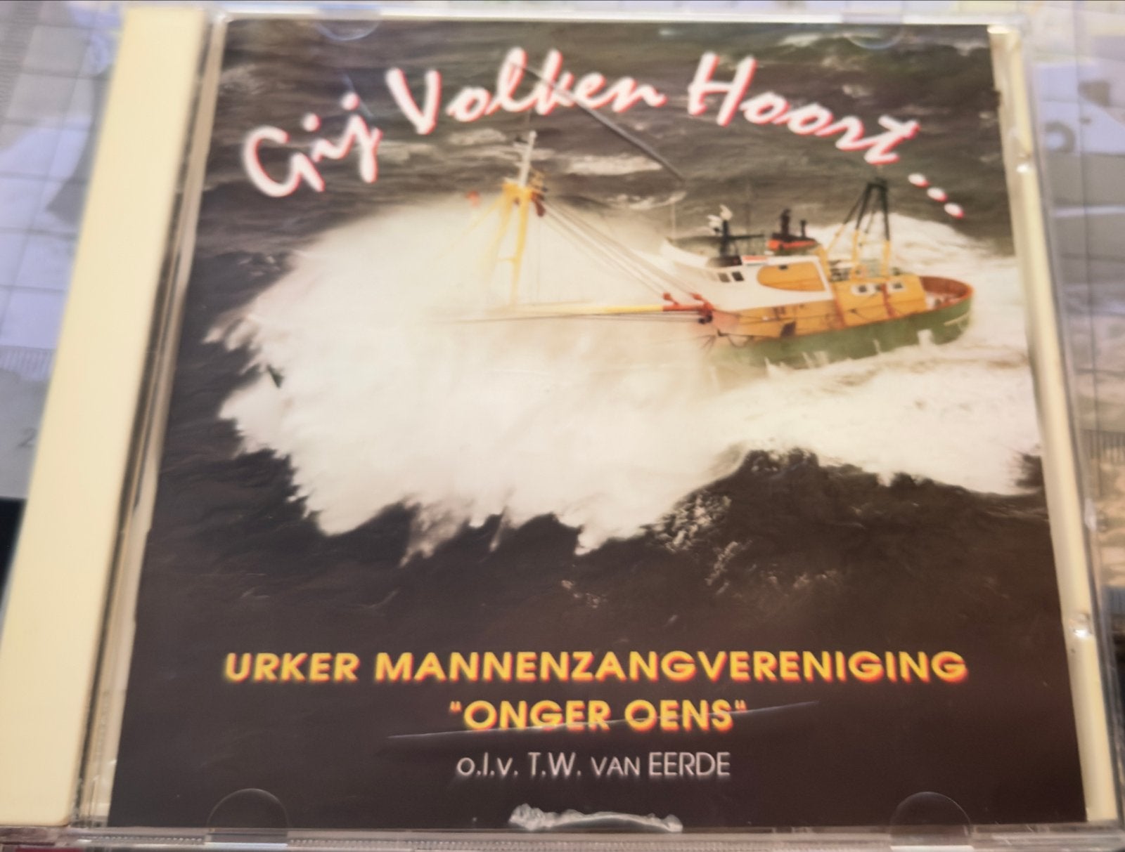 CD Urker Mannenzangvereniging "Onger Oens" - Gij Volken Hoor, Ophalen of Verzenden, Gebruikt, Album