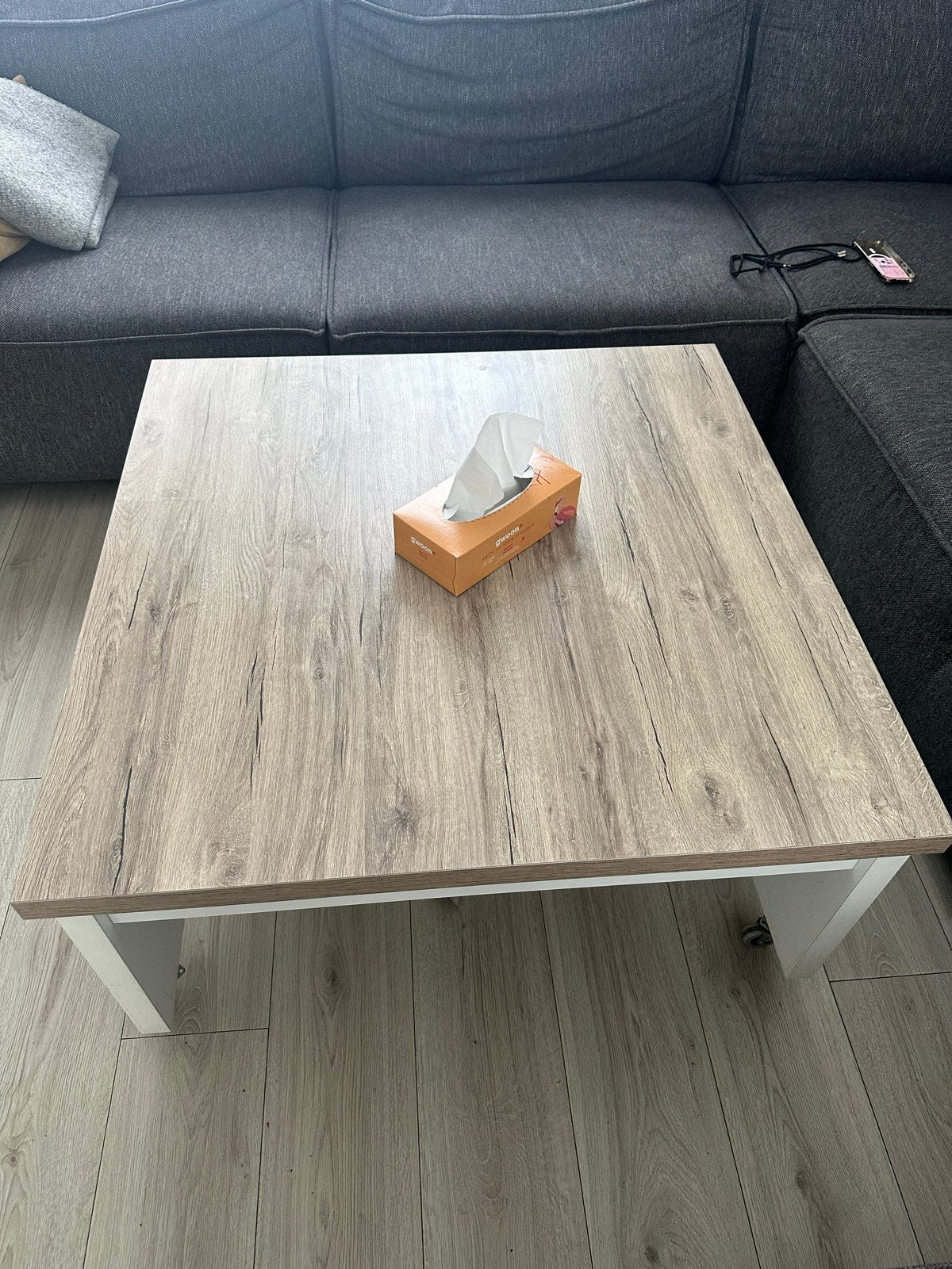 Complete salon set: tafel, tv-meubel, salontafel, kast, Ophalen of Verzenden
