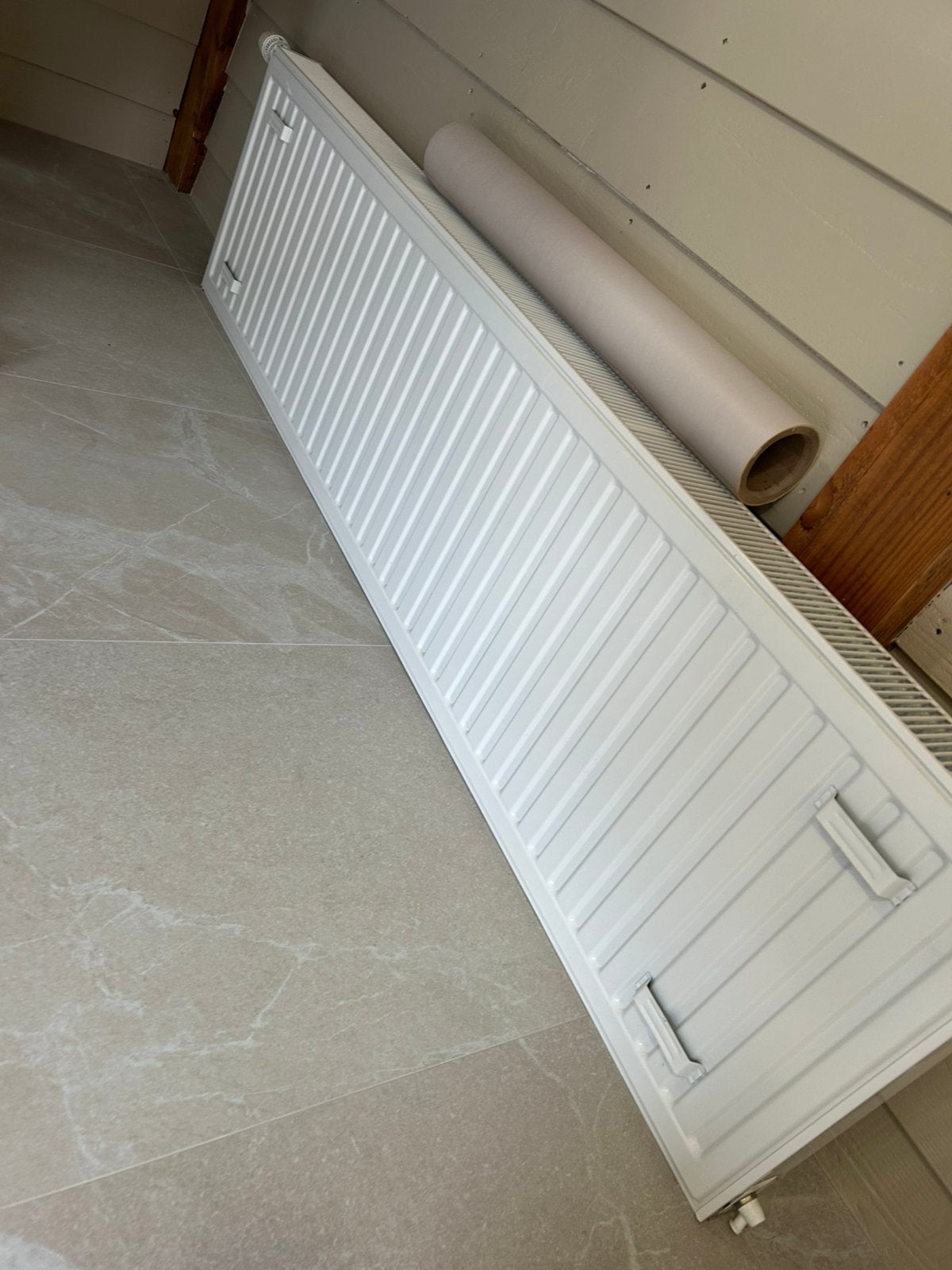 Radiator goed als nieuwe breedte 195  lengte 50 cm, 30 tot 80 cm, Radiator, Ophalen of Verzenden, Zo goed als nieuw