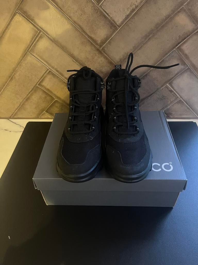 Ecco schoenen maat 39, Ophalen of Verzenden, Zo goed als nieuw, Zwart, Sneakers of Gympen