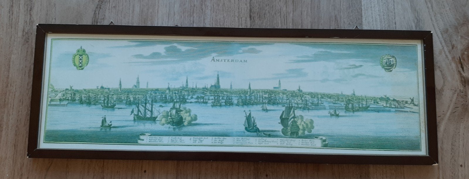 prent haven, Ophalen, 50 tot 75 cm, Schilderij