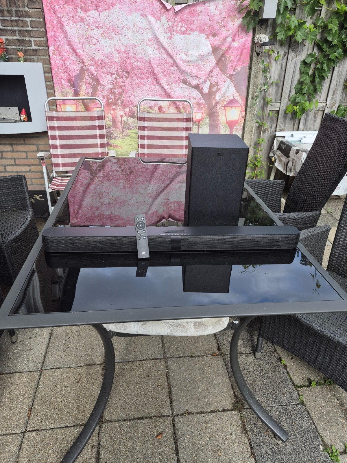 sondbar met draadloze subwoofer