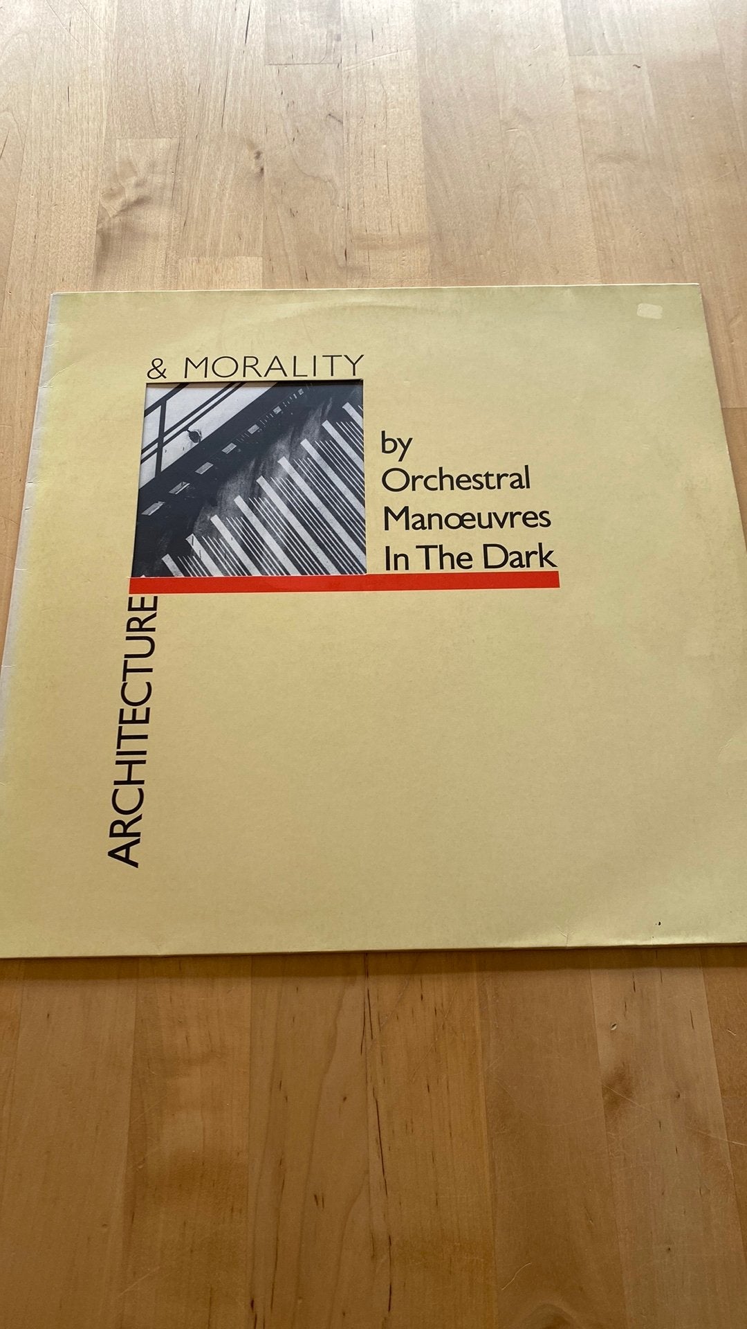 Vinyl lp Orchestral Manoeuvres in the Dark - Architecture.., Cd's en Dvd's, Vinyl | Pop, Ophalen of Verzenden, Gebruikt, 12 inch