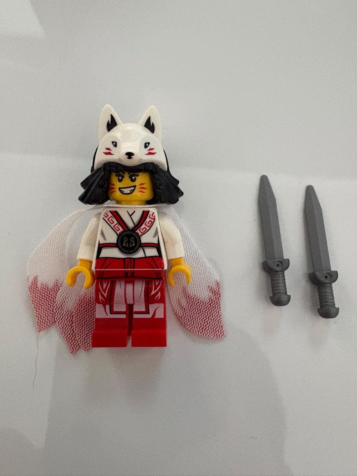 LEGO Ninjago Akita minifiguur (zonder doos), Ophalen of Verzenden, Gebruikt