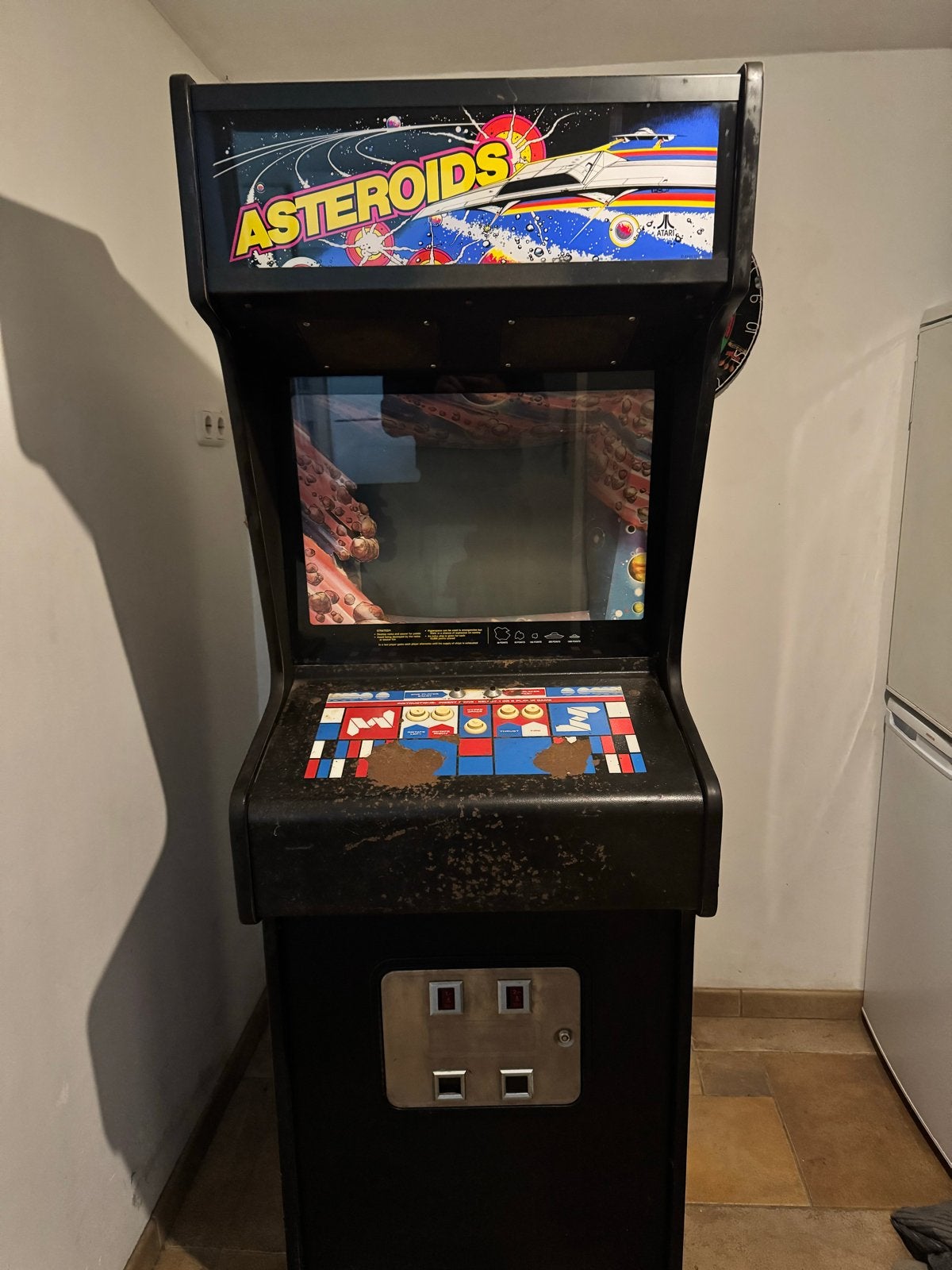 Atari Asteroids Arcade Kast - Vintage Klassieker, Ophalen of Verzenden, Niet werkend, Zonder controller, Overige modellen