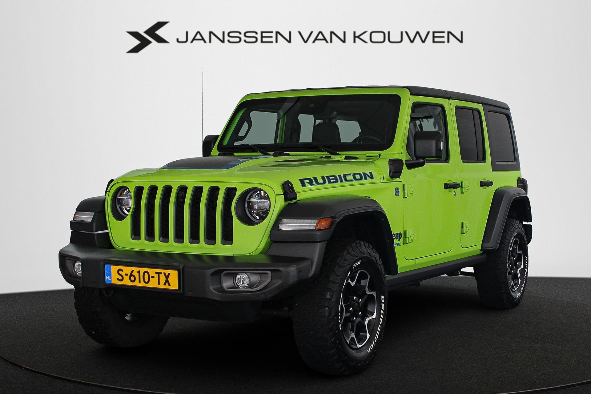 Jeep Wrangler Unlimited 4xe 380 Rubicon Leder Stuur-Stoelver