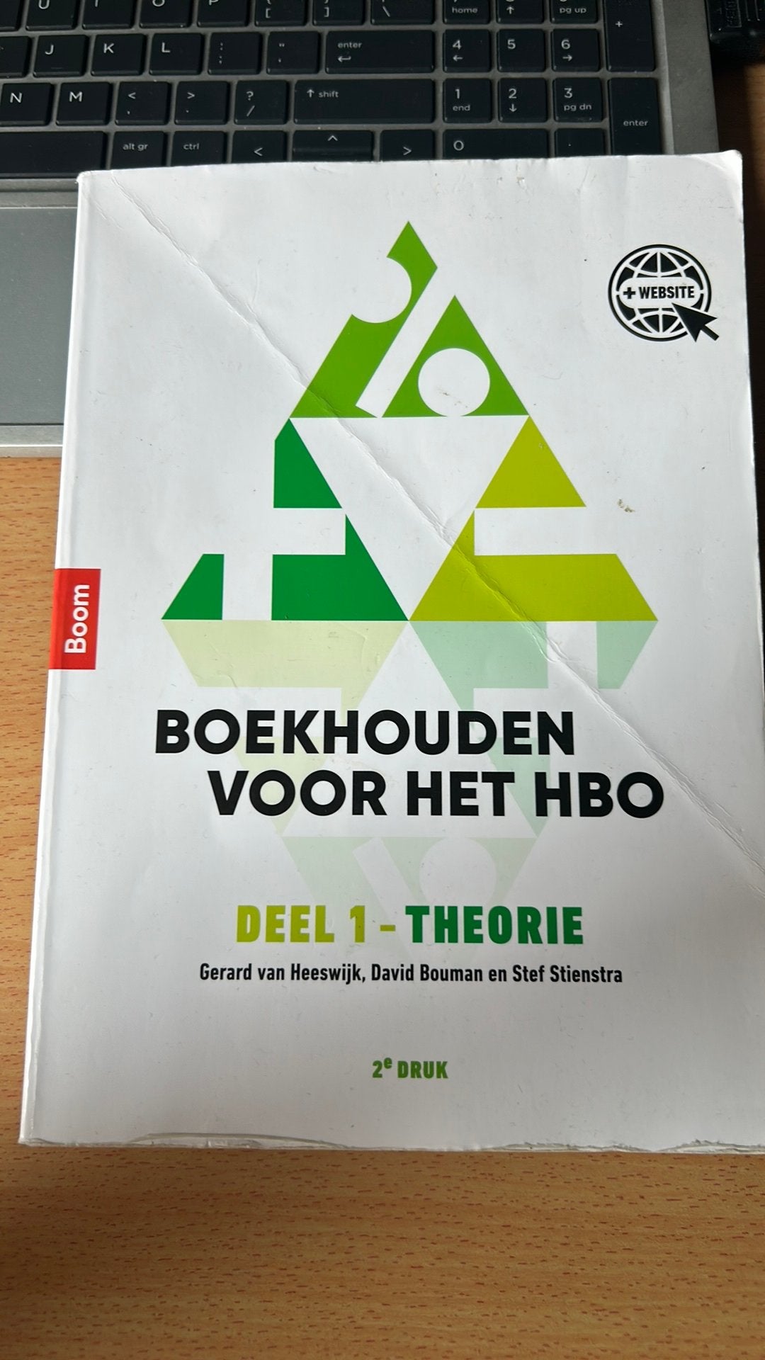 Boekhouden voor het hbo deel 1. Theorieboek, Gerard van Heeswijk, Ophalen of Verzenden, Zo goed als nieuw, Nederlands