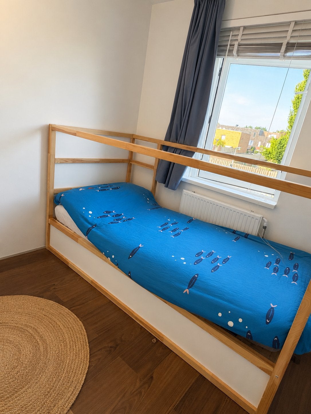 IKEA KURA keerbaar bed - Zeer netjes, Ophalen, 90 cm, Zo goed als nieuw, 200 cm