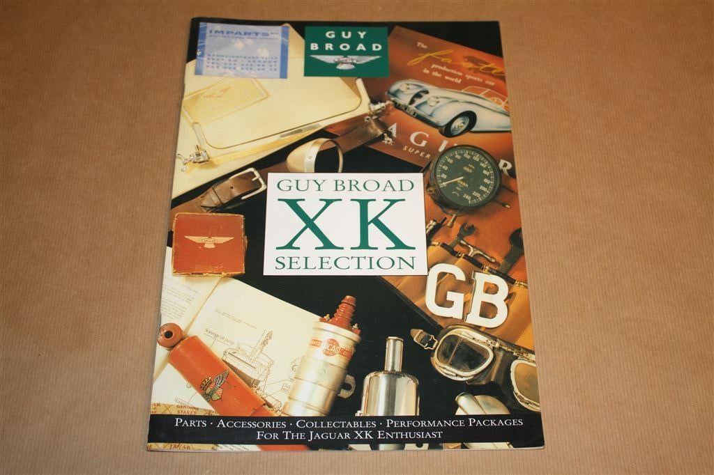 Catalogus Jaguar Guy Broad XK Selection, Auto diversen, Handleidingen en Instructieboekjes, Ophalen of Verzenden