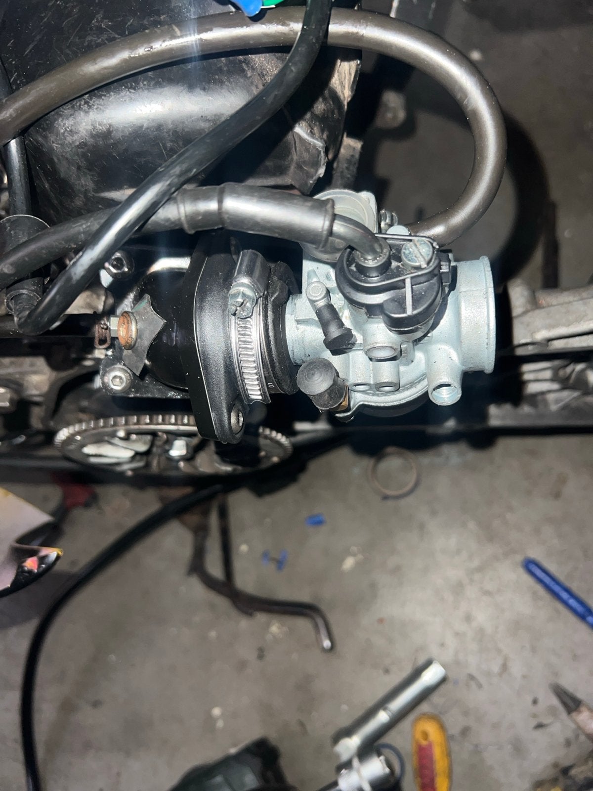 Peugeot Buxy met 70cc Polini, Fietsen en Brommers, Brommers | Peugeot, Ophalen, Gebruikt, Maximaal 45 km/u, Overige modellen