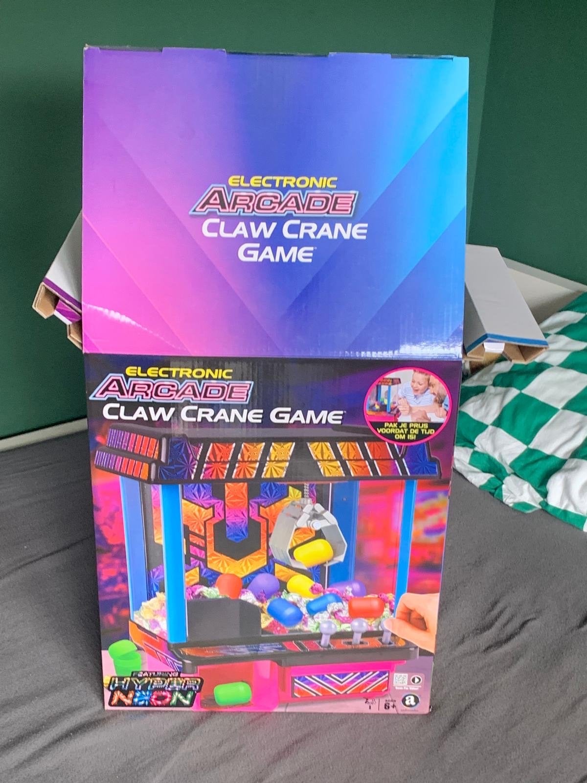 Electronic Arcade Claw Crane Game - Grijpmachine, Ophalen of Verzenden, Zo goed als nieuw, Jongen of Meisje