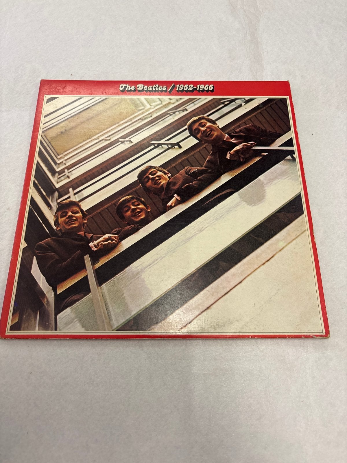The Beatles - 1962-1966 (Red Album) Dubbel LP, Cd's en Dvd's, Vinyl | Pop, Gebruikt, Ophalen of Verzenden