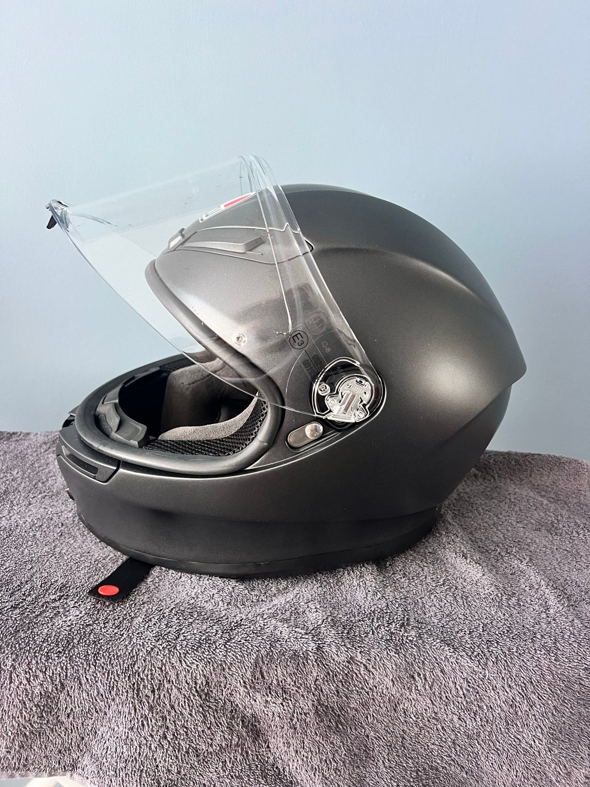 AGV K6 helm Mat Zwart Maat S, Motoren, Kleding | Motorhelmen, Ophalen, Dames, Nieuw zonder kaartje, S