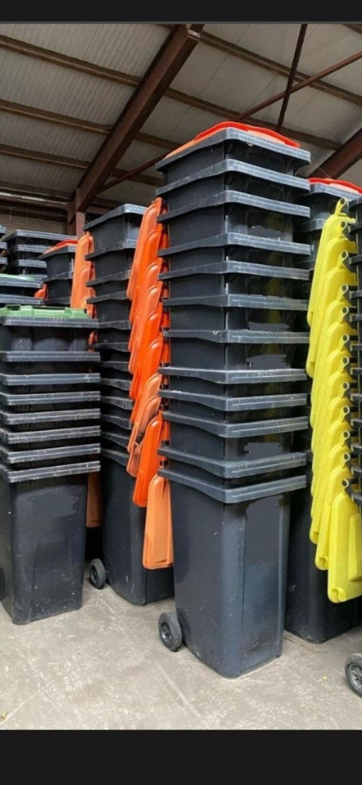 Rolcontainer kliko 240 ltr, 40 liter of meer, Ophalen, Kunststof