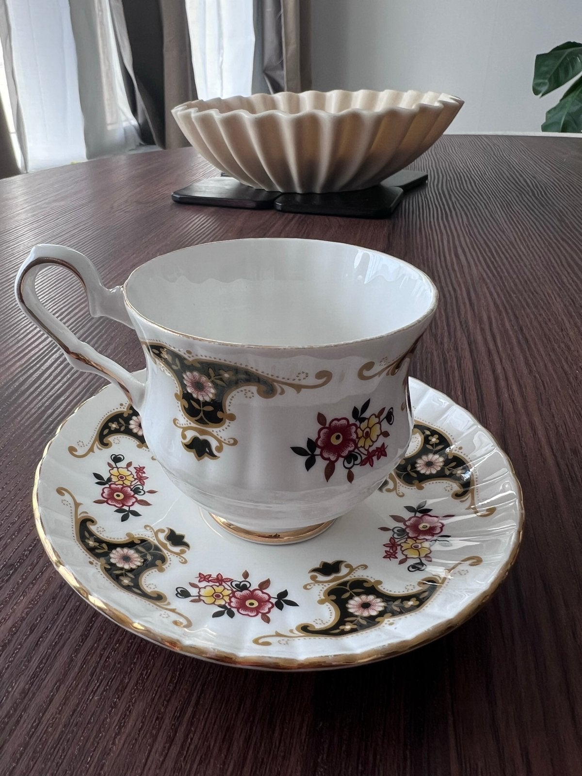 Royal Stafford Balmoral Theekop en Schotel - Vintage, Verzenden