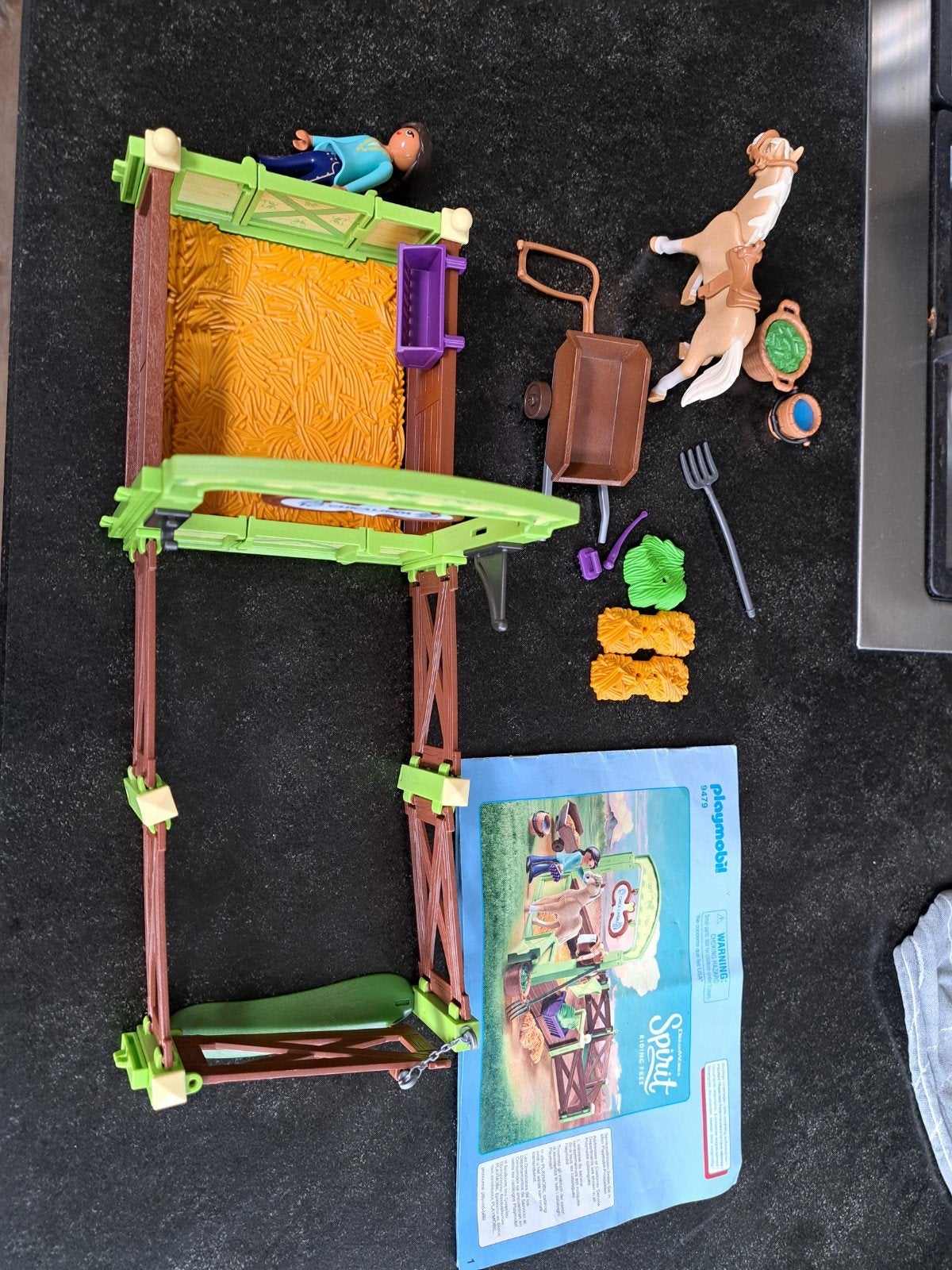 Playmobil Spirit Paardenstal met Lucky en Spirit (9479), Complete set, Overige typen, Ophalen of Verzenden, Zo goed als nieuw