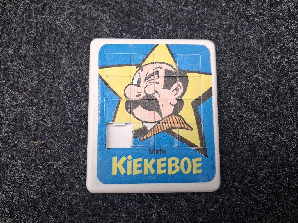 Schuifpuzzel De Kiekeboes, Ophalen, Overige figuren, Zo goed als nieuw, Beeldje of Figuurtje