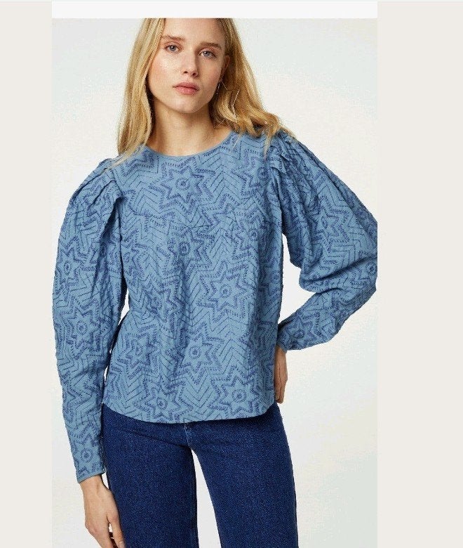 Fabienne Chapot Mya top/ blouse maat 40 *nieuw *, Maat 38/40 (M), Blauw, Nieuw, Ophalen of Verzenden