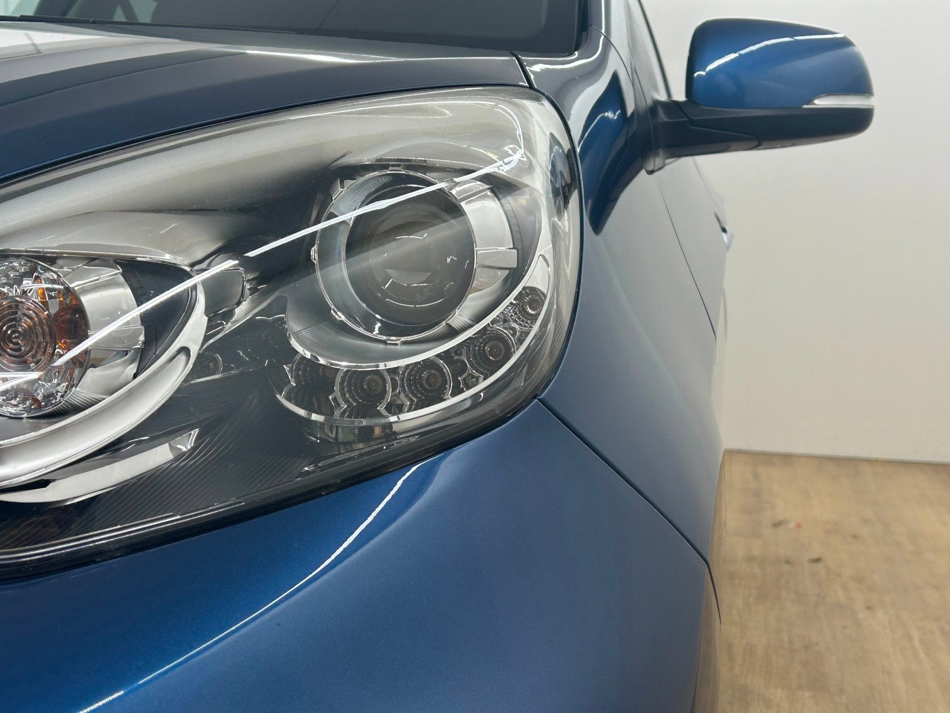 Kia Picanto Occasion 1.2 CVVT SportsLine | Blauw | Tweedehan, Voorwielaandrijving, Metallic lak, Gebruikt, 4 cilinders