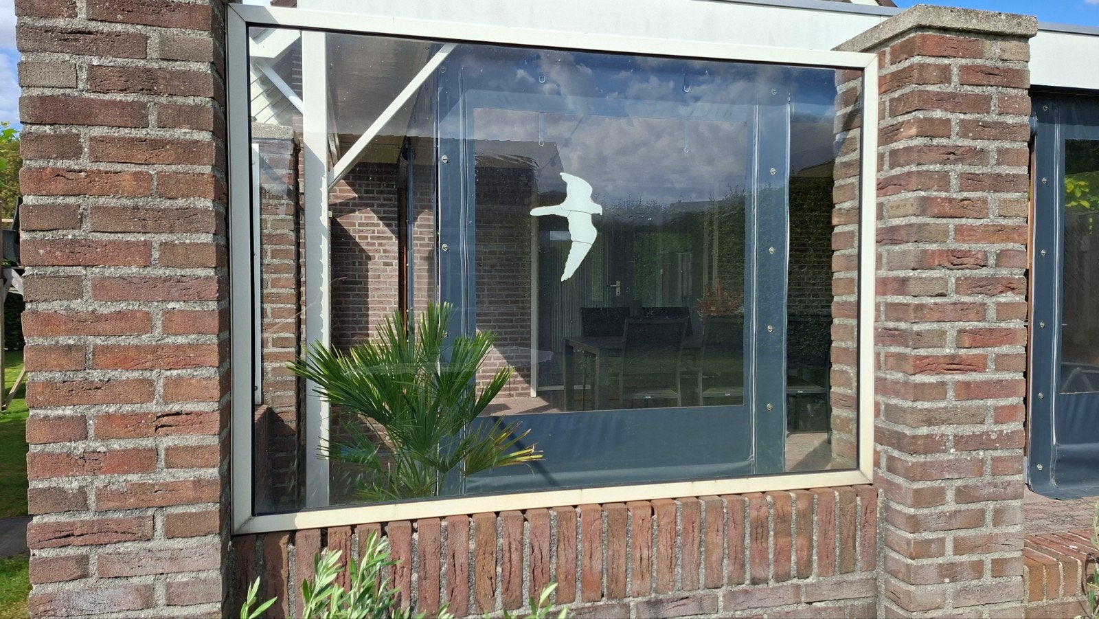 glazen schutting delen aluminium omkaderd, Ophalen, 1 tot 2 meter, Minder dan 3 meter, Glas