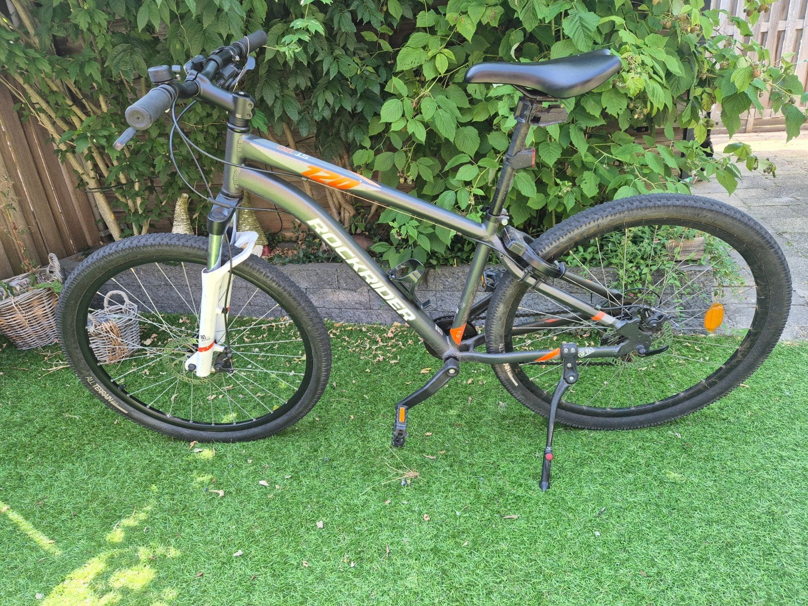 Rockrider ST-120 mountainbike maat M, Ophalen, Gebruikt, Aluminium, 24 inch of meer