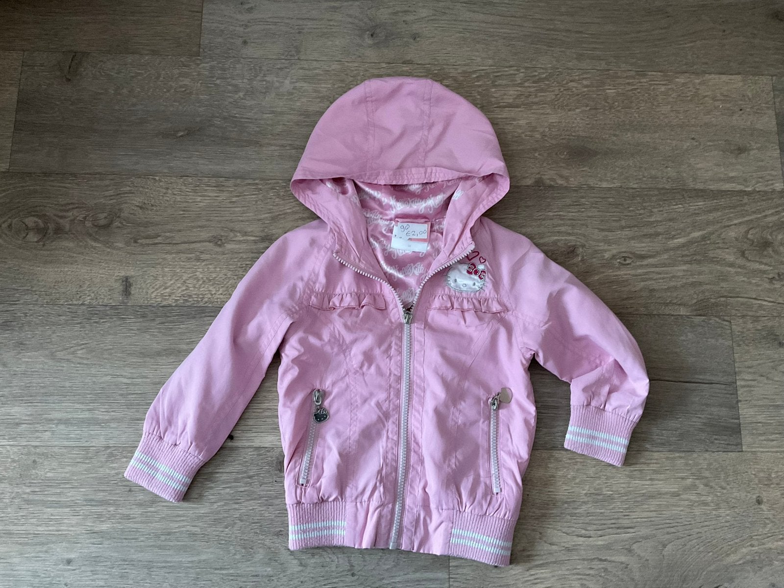 Maat 98 €2,00, Ophalen of Verzenden, Gebruikt, Meisje, Jas