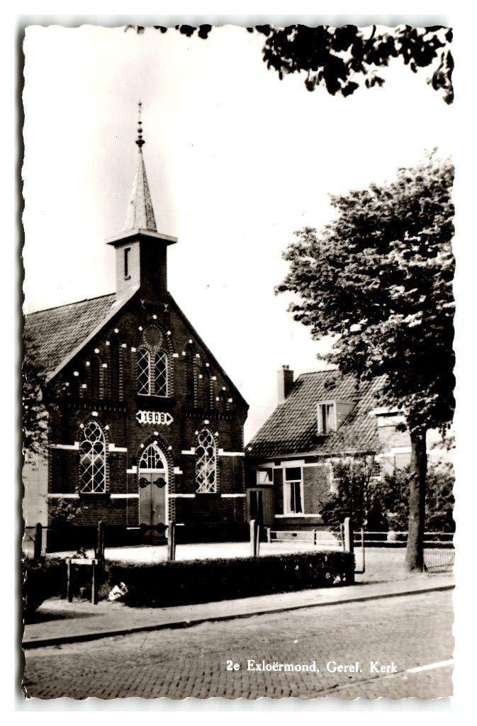 2e Exloërmond, Geref. Kerk, Verzenden, 1960 tot 1980, Ongelopen, Drenthe