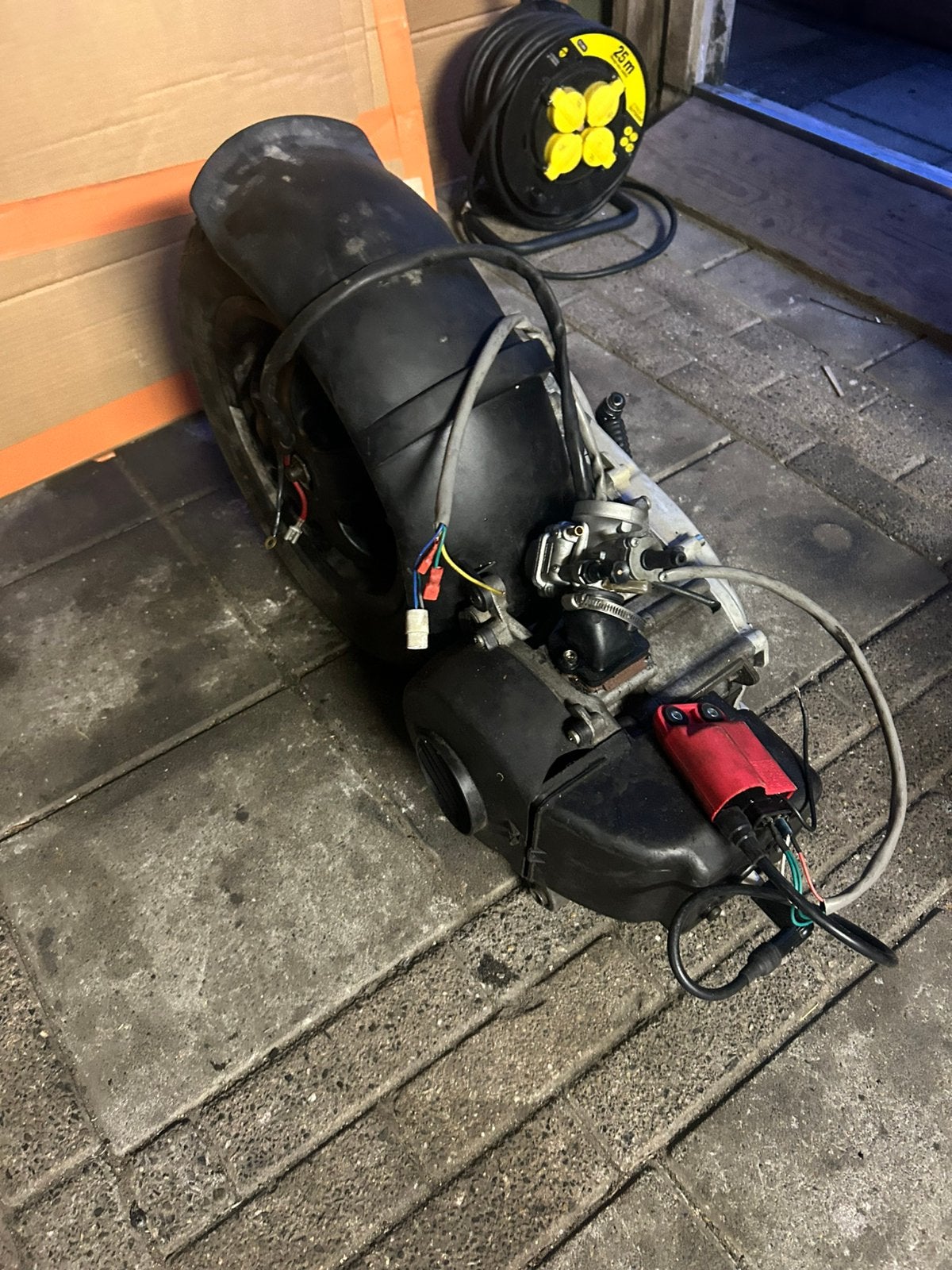 Zip type 3 70cc blok, Fietsen en Brommers, Brommeronderdelen | Scooters, Zo goed als nieuw, Piaggio, Blok, Ophalen