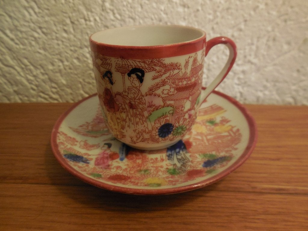 Kleine kop en schotel japan´s, Ophalen, Overige merken, Zo goed als nieuw, Overige stijlen