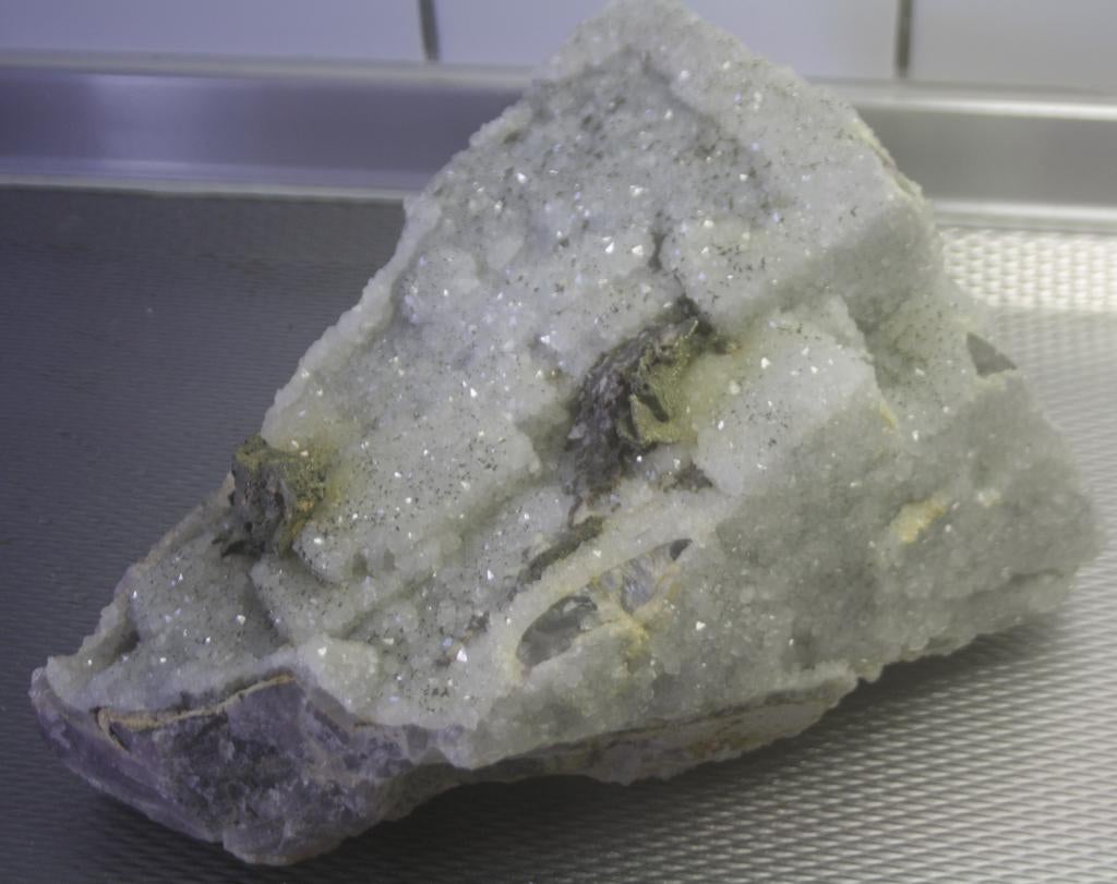 8,8 Kg FLUORIET Kristal van Museale kwaliteit, UV Actief, Verzamelen, Mineralen en Fossielen, Verzenden, Overige typen