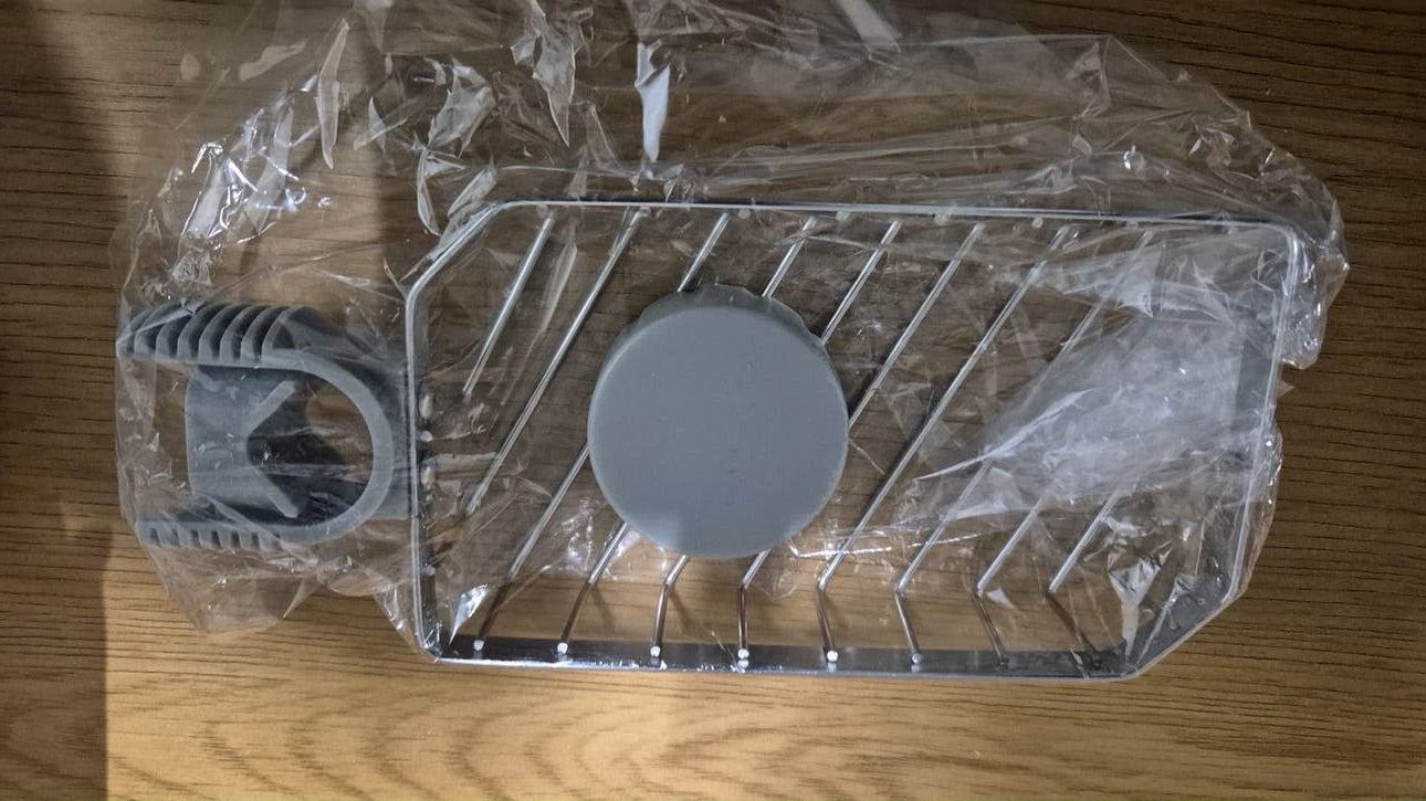 Sponsbakje voor kraan of douchestang - Nieuw, Overige typen, Ophalen of Verzenden, Metaal, Nieuw