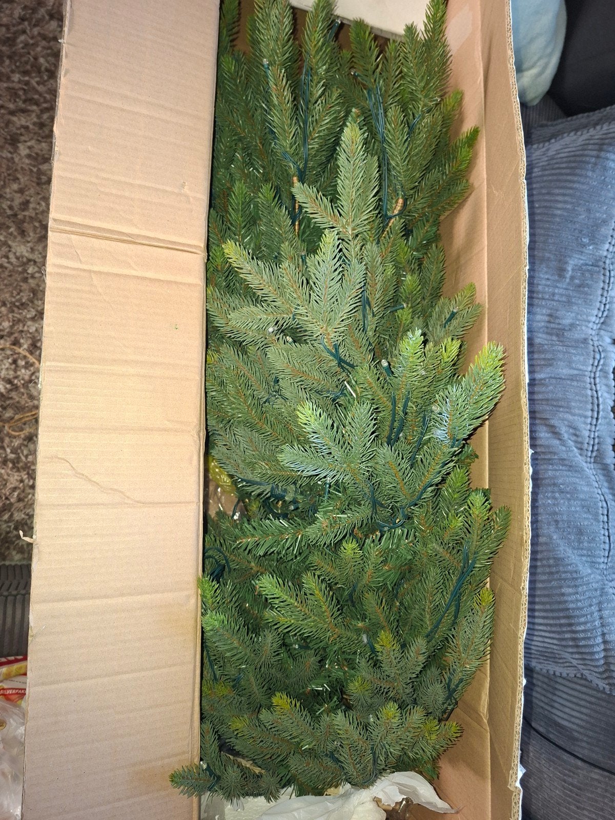 kerstboom Highland pine met led verlichting, Diversen, Ophalen