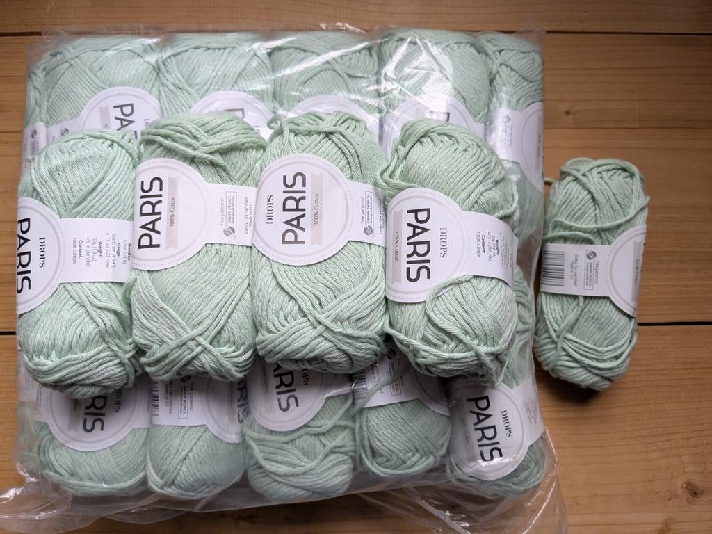 Drops Paris mintgroen 25x, Ophalen of Verzenden, Nieuw, Breien of Haken, Wol of Garen