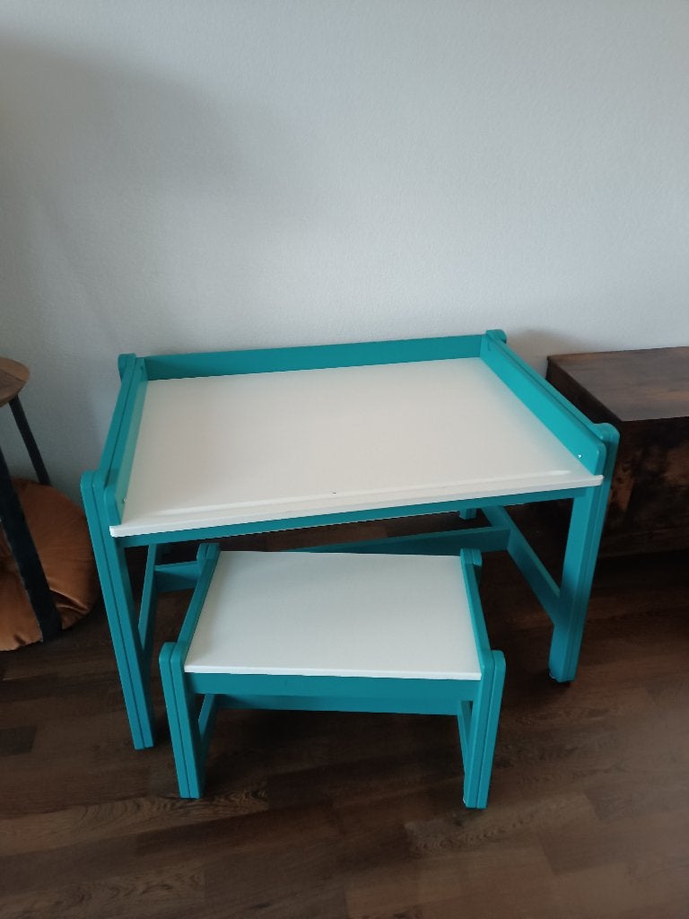 Ikea verstelbaar kinderbureau, Ophalen, Gebruikt, Tafel(s) en Stoel(en)