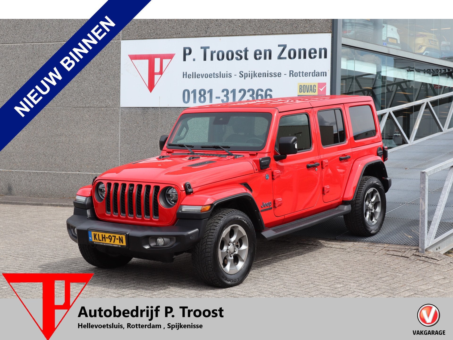 Jeep Wrangler Unlimited 4xe 380 Sahara Camera voor + achter/, Auto's, Jeep, Automaat, 12 maanden, 4 cilinders, 2248 kg