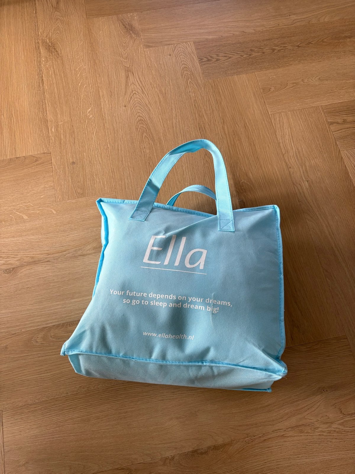 Ella verzwaarde deken 200x200 cm - Zo goed als nieuw, Ophalen, Overige merken, Polyester, Grijs