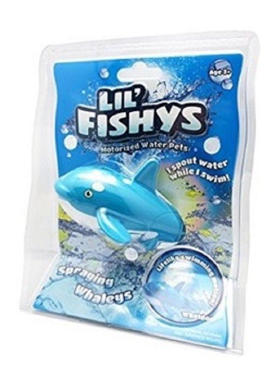 Lil' Fishys 17x21cm Walvis badspeelgoed., Bewegende onderdelen, Overige merken, Verzenden, Nieuw