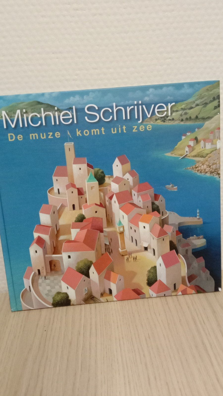 Michiel Schrijver  De muze komt uit zee (kunstboek), Ophalen of Verzenden, Zo goed als nieuw, Michiel Schrijver