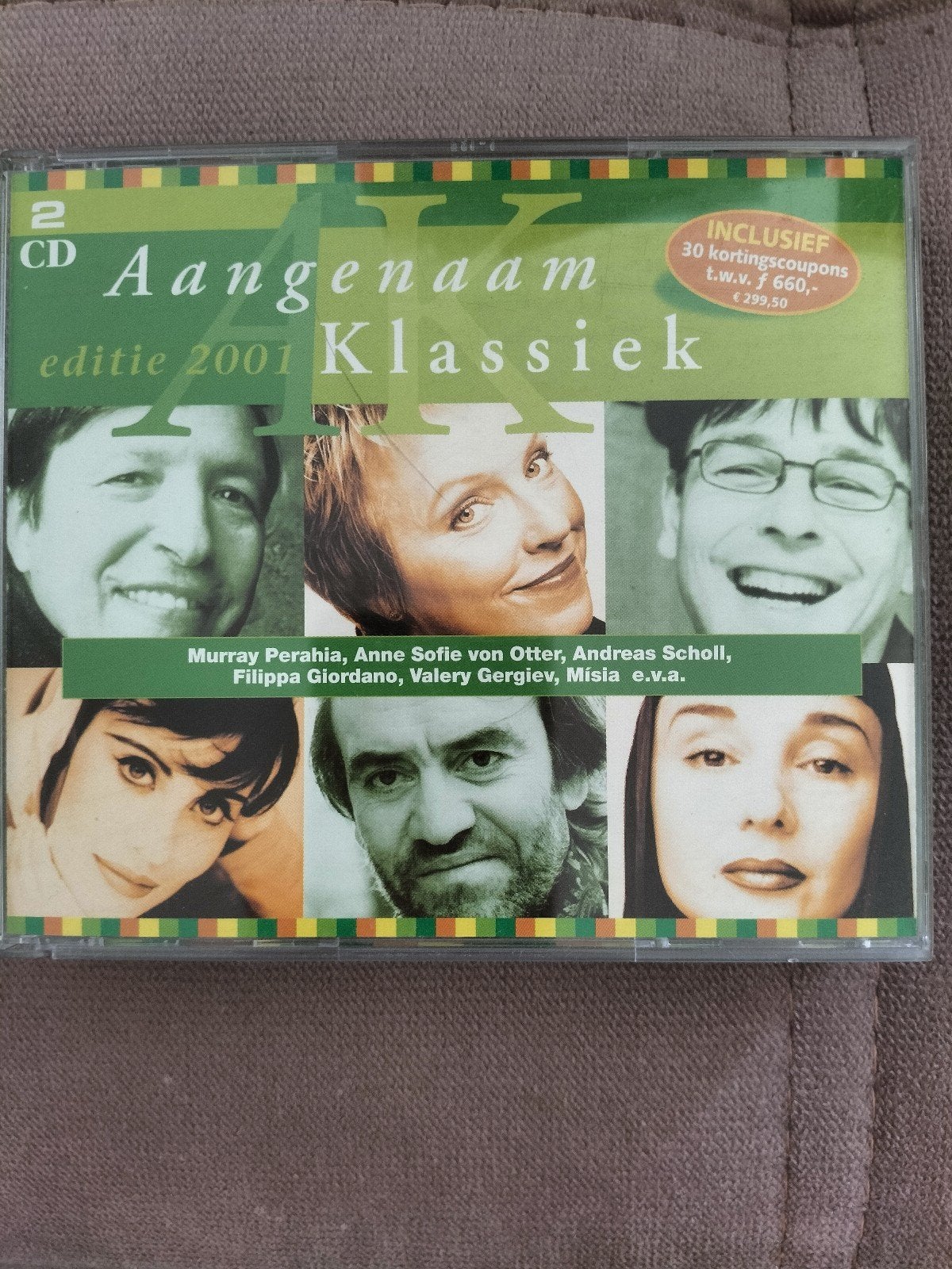 Aangenaam Klassiek Editie 2001 - 2 CD's, Gebruikt, Verzenden, Overige componisten, Romantiek