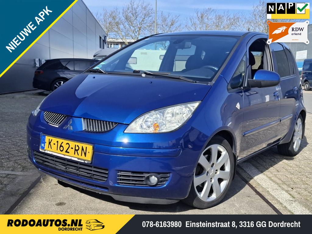 Mitsubishi Colt 1.1 Invite 5-Deurs Airco Nieuwe APK ✅, 945 kg, Gebruikt, 31 €/maand, Blauw
