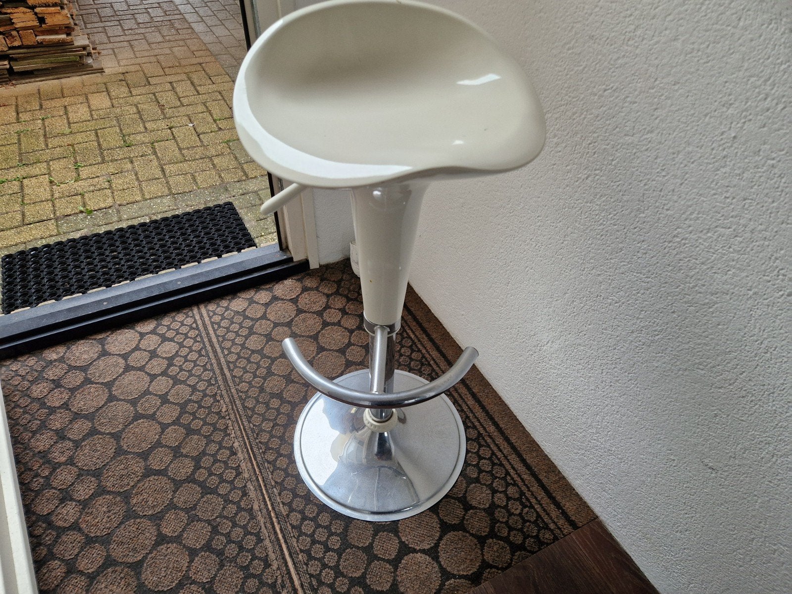 kruk, Ophalen, 60 tot 90 cm, 1 kruk, Kunststof