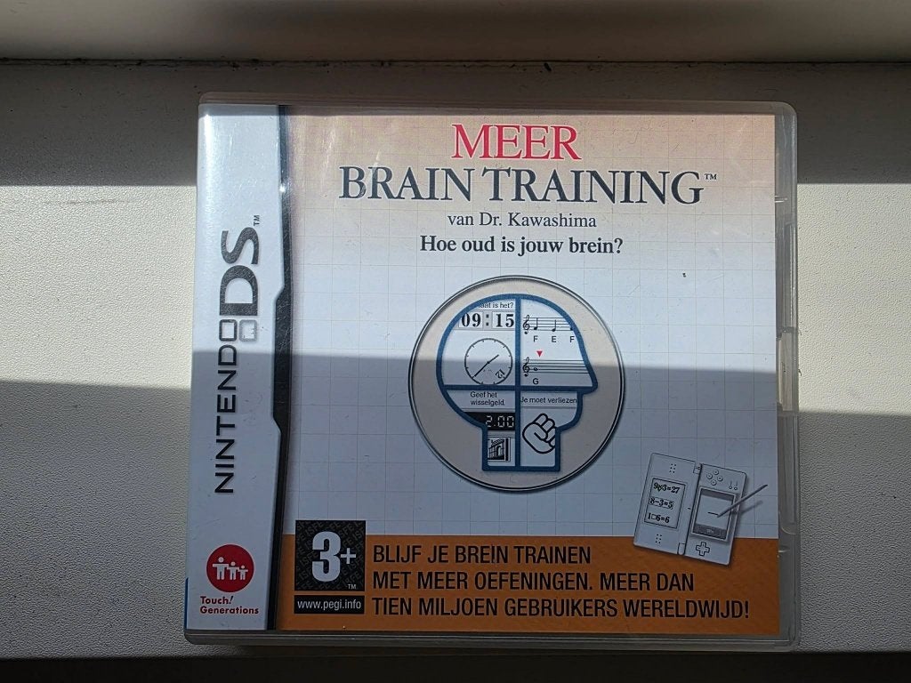 Brain Training Nintendo ds lees beschrijving, Puzzel en Educatief, Gebruikt, Verzenden, 1 speler