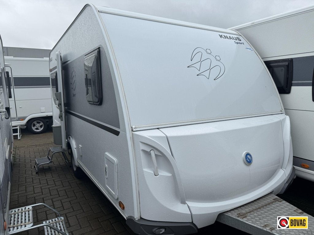 Knaus Sport 450 FU, Caravans en Kamperen, Rondzit, Schokbreker, Bedrijf, Overige typen