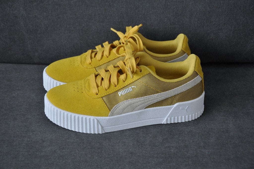 puma sneakers 36, puma schoenen geel 36, nieuwe schoenen 36, Puma, Geel, Nieuw, Ophalen of Verzenden